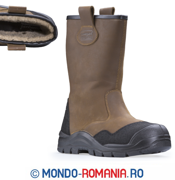 Cizme de protectie din piele